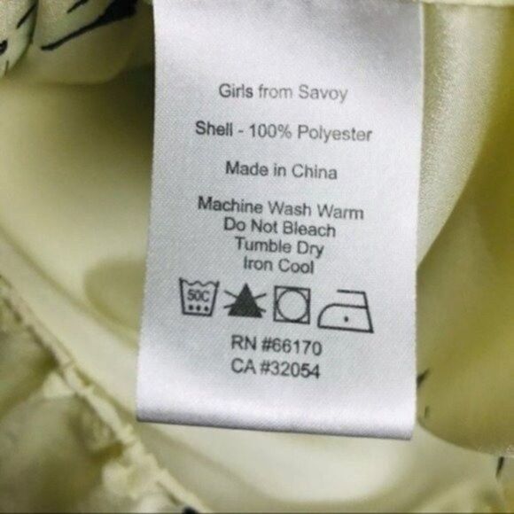 ANTHRO Girls from savoy birds front knot ivory size 2 BoxK - Picture 3 of 4